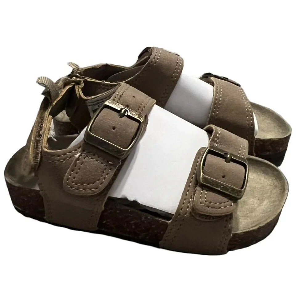 NEW Carter's Sz 7 Tan Sandals